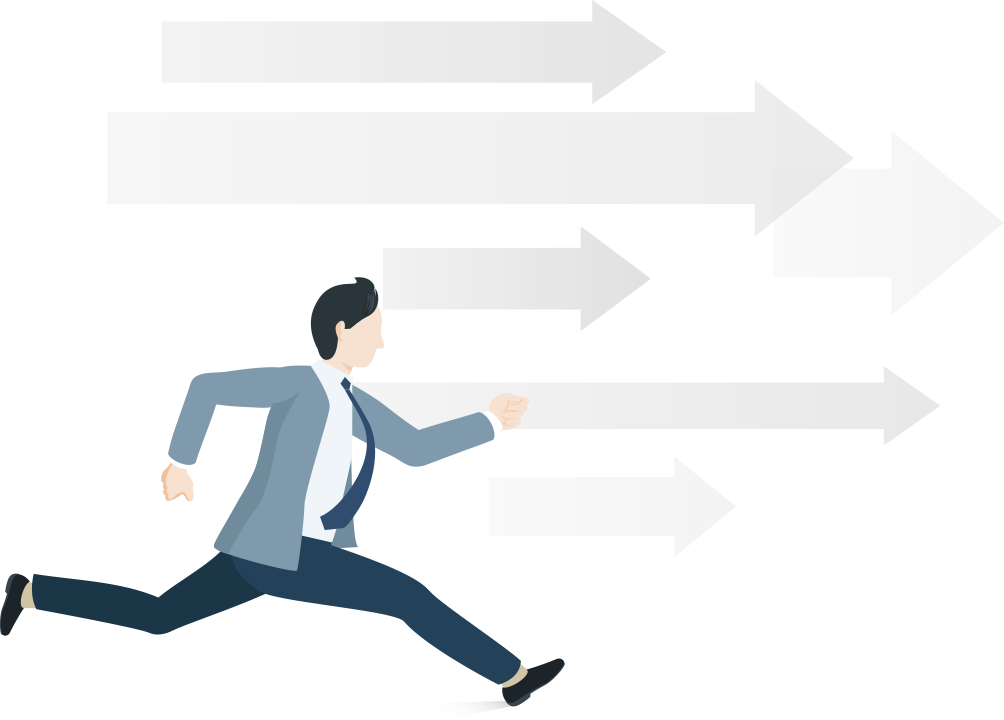 エンゲージメントと企業業績の比較図